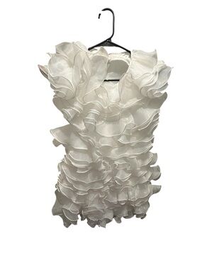 AKIRA Ultra Ruffled Sleeveless Dress